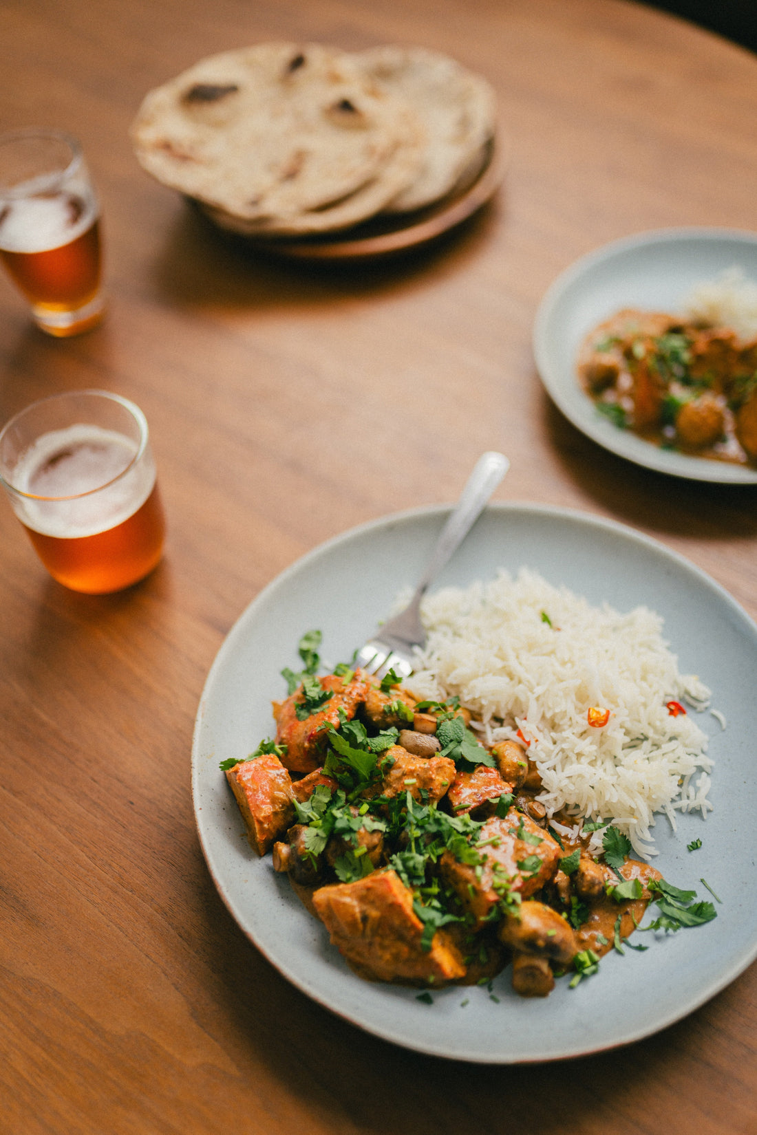 Butter Chicken with Mushrooms